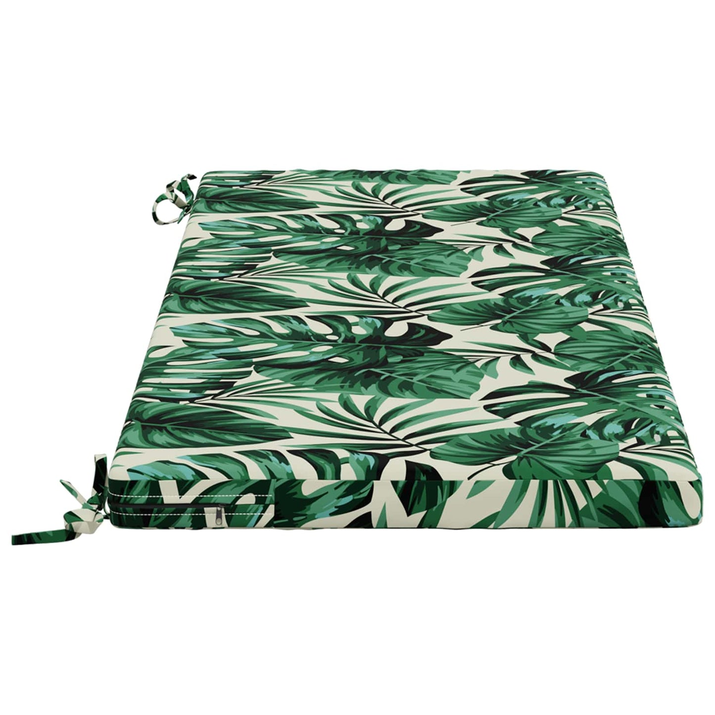 Bænkpude SOEST 100% polyester Bladmønster 120 x 50 x 5 cm