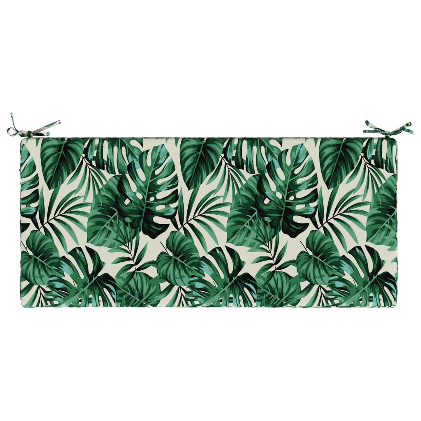 Bænkpude SOEST 100% polyester Bladmønster 120 x 50 x 5 cm