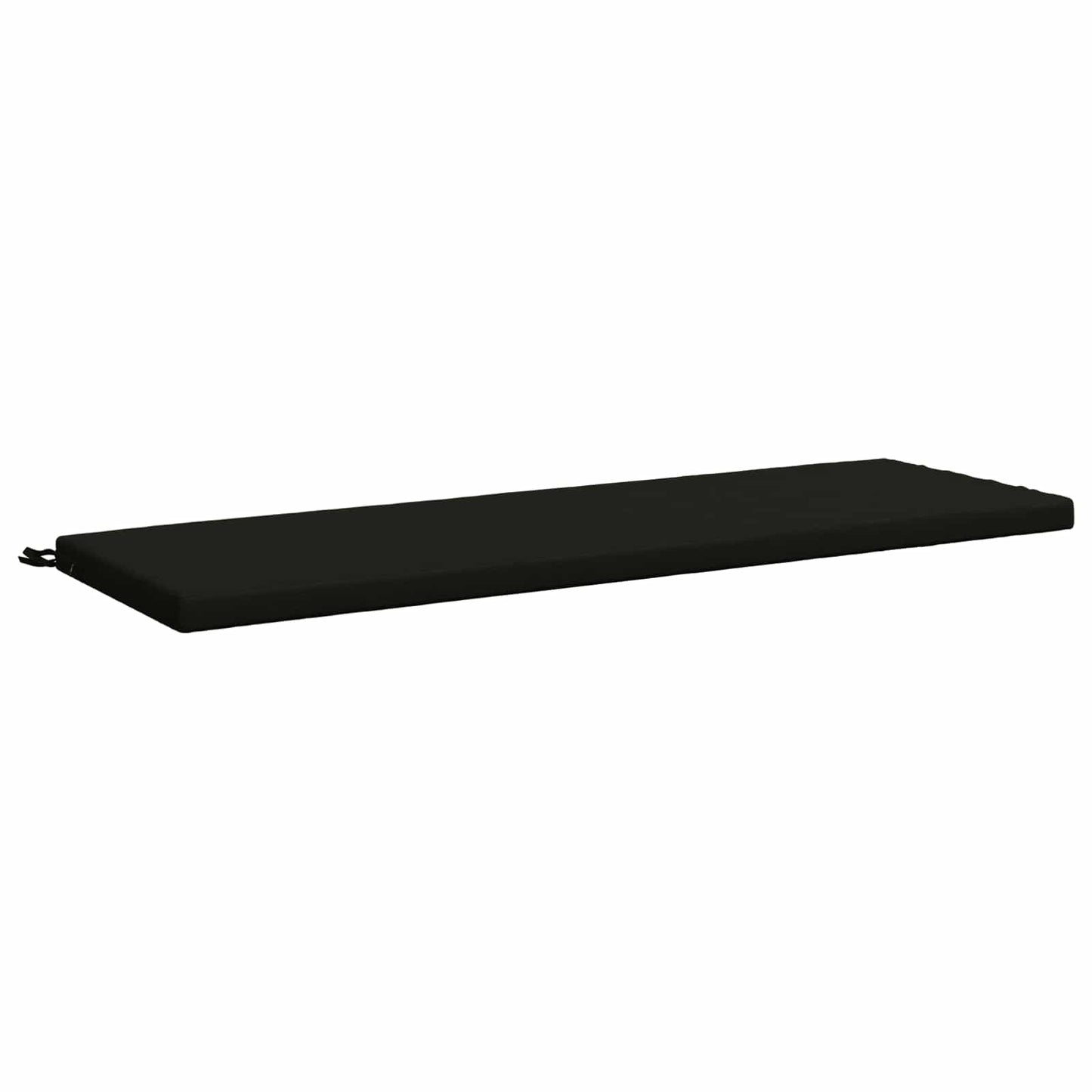 Bænkpude SOEST 100% polyester Sort 140 x 50 x 5 cm