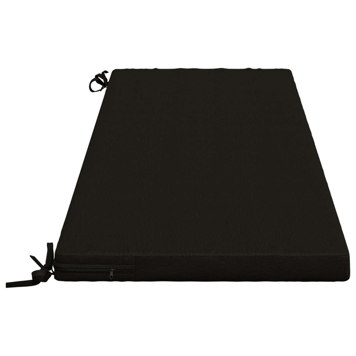Bænkpude SOEST 100% polyester Sort 140 x 50 x 5 cm