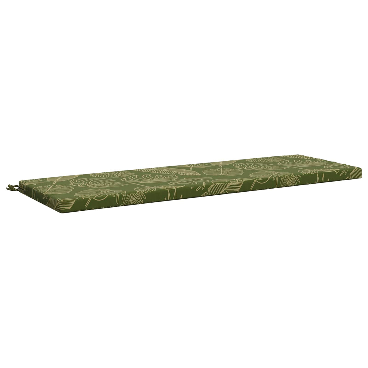 2-delt bænkepude SOEST 2 stk. 100% polyester Bladdesign