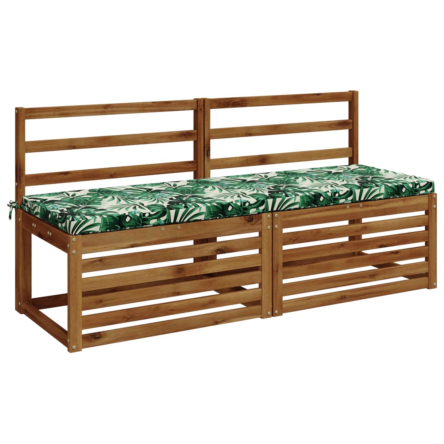 Bænkpude SOEST 100% polyester Bladmønster 140 x 50 x 5 cm