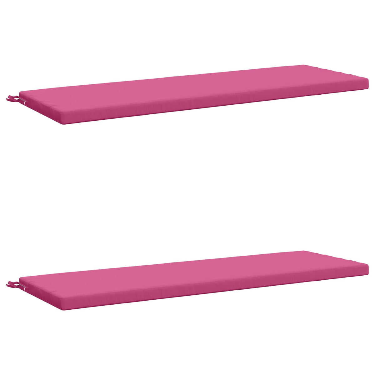 2-delt bænkepude SOEST 2 stk. 100% polyester Lyserød