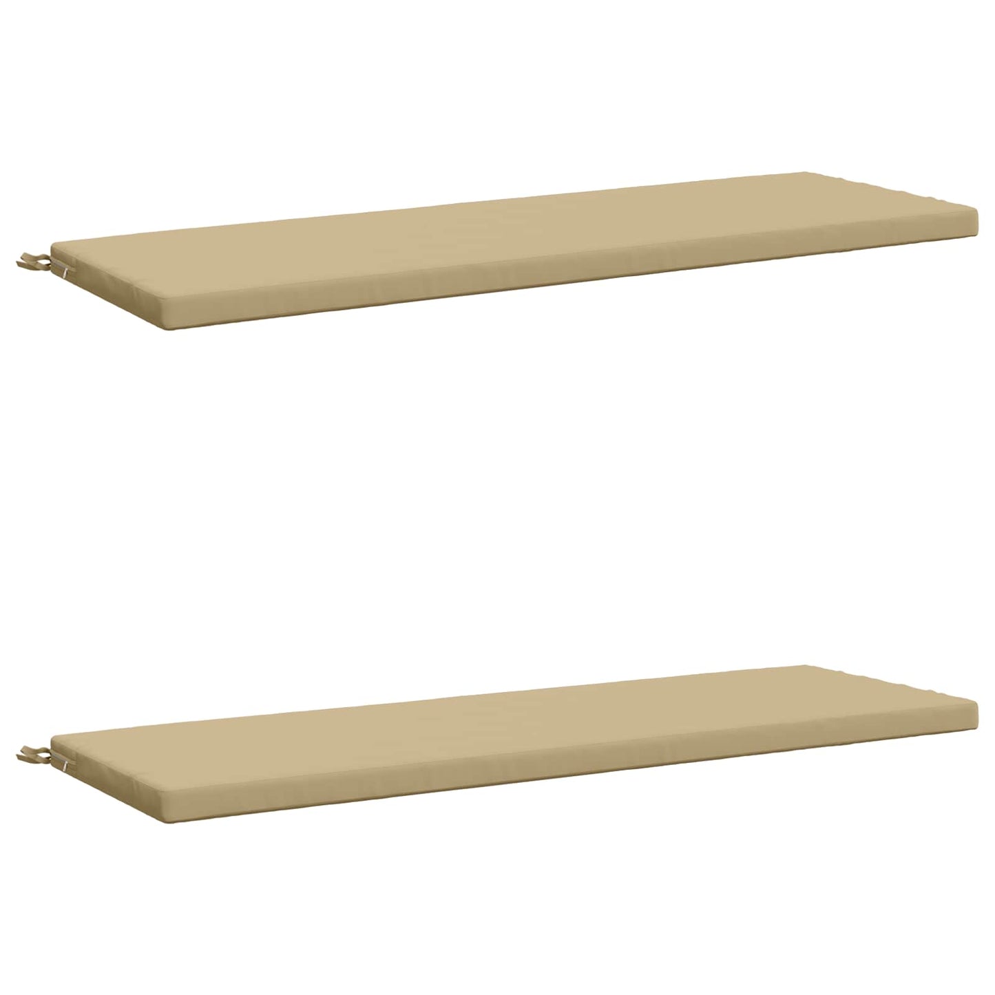2-delt bænkepude SOEST 2 stk. 100% polyester Beige