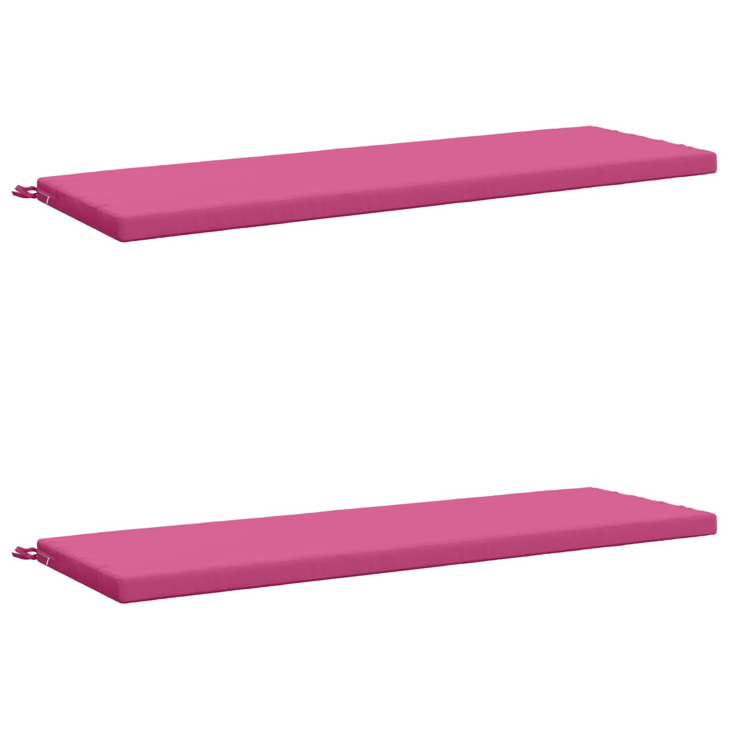 2-delt bænkepude SOEST 2 stk. 100% polyester Lyserød