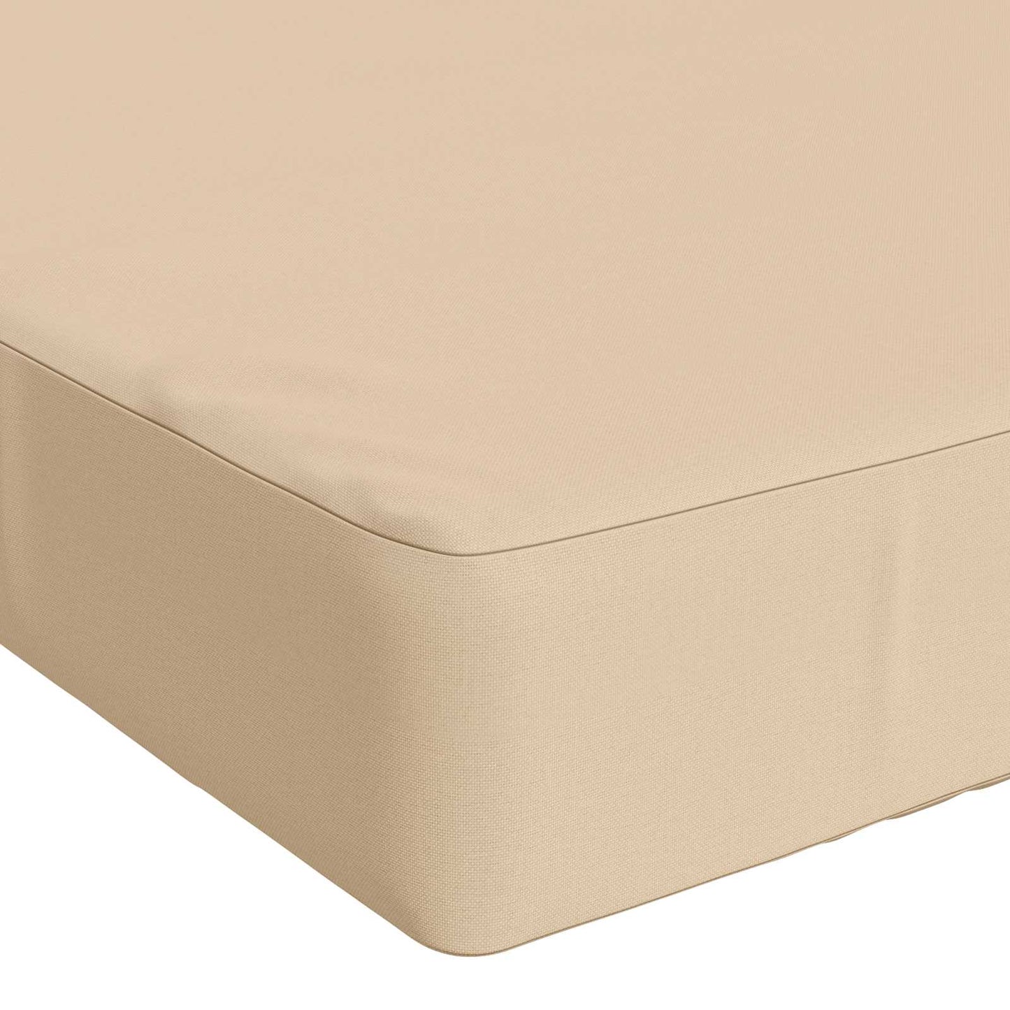 Bænkpude SOEST 100% polyester Cremefarvet 60 x 40 x 8 cm