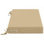 Bænkpude SOEST 100% polyester Beige 60 x 40 x 8 cm