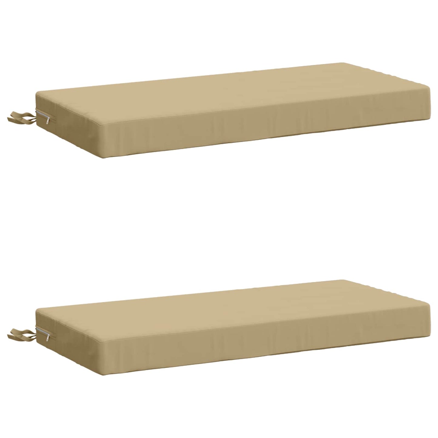 2-delt bænkepude SOEST 2 stk. 100% polyester Beige