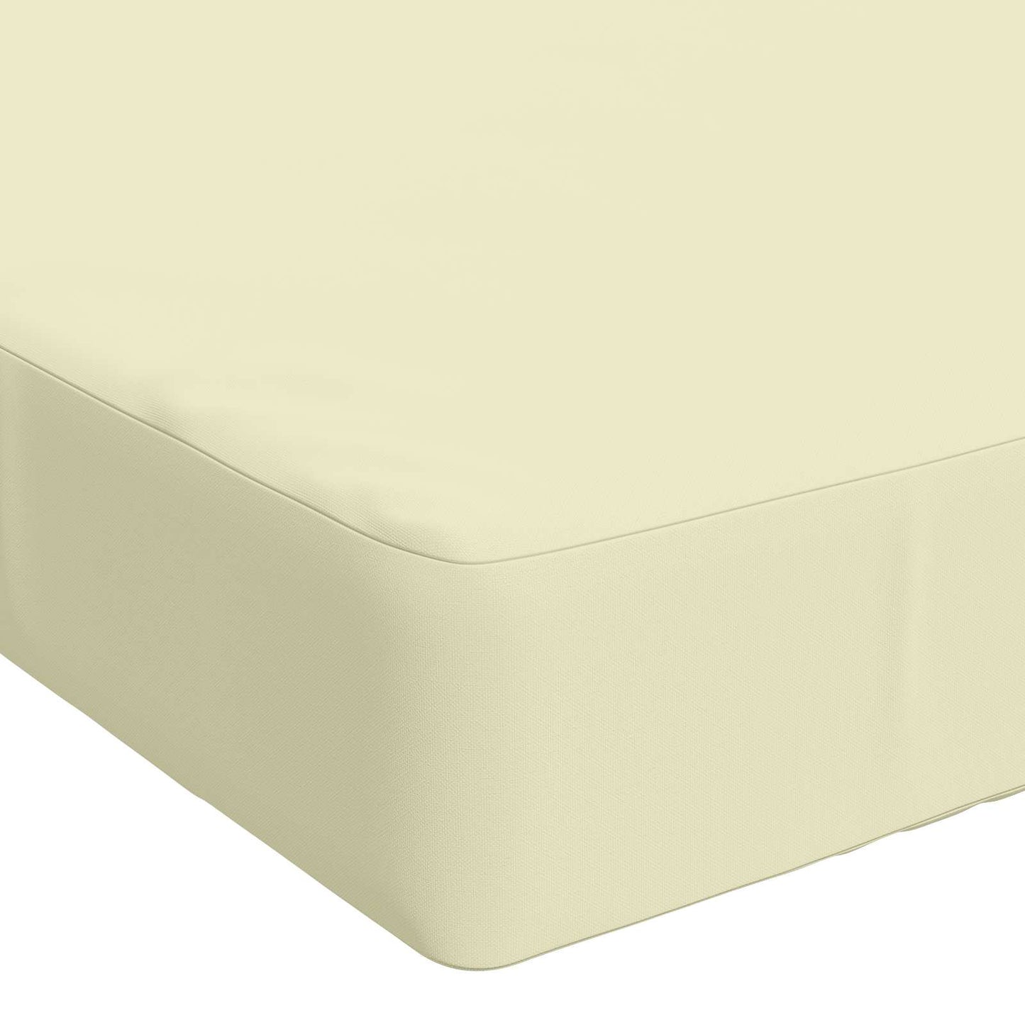 Bænkpude SOEST 100% polyester Cremefarvet 60 x 40 x 8 cm