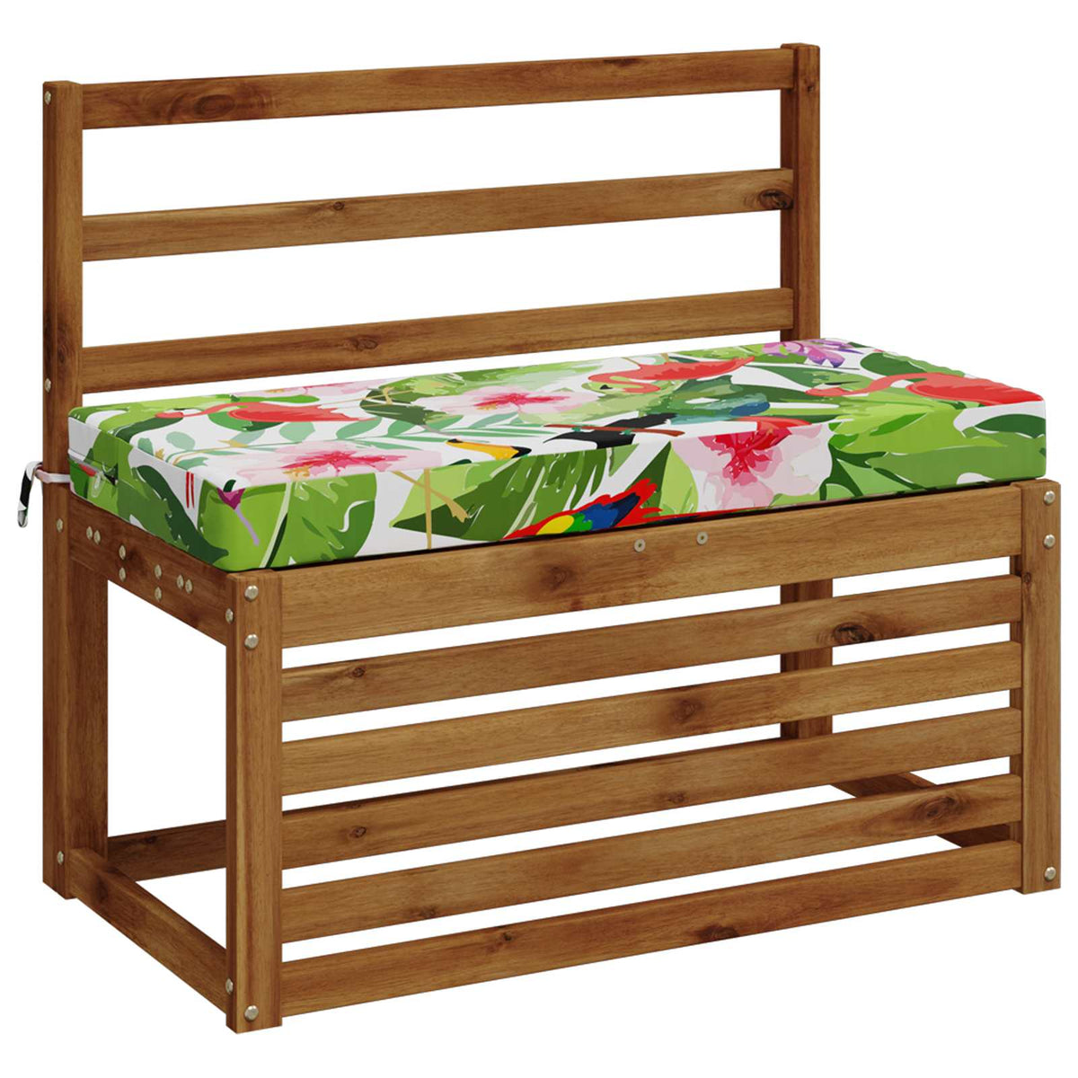 Bænkpude SOEST 100% polyester Flerfarvet 60 x 40 x 8 cm