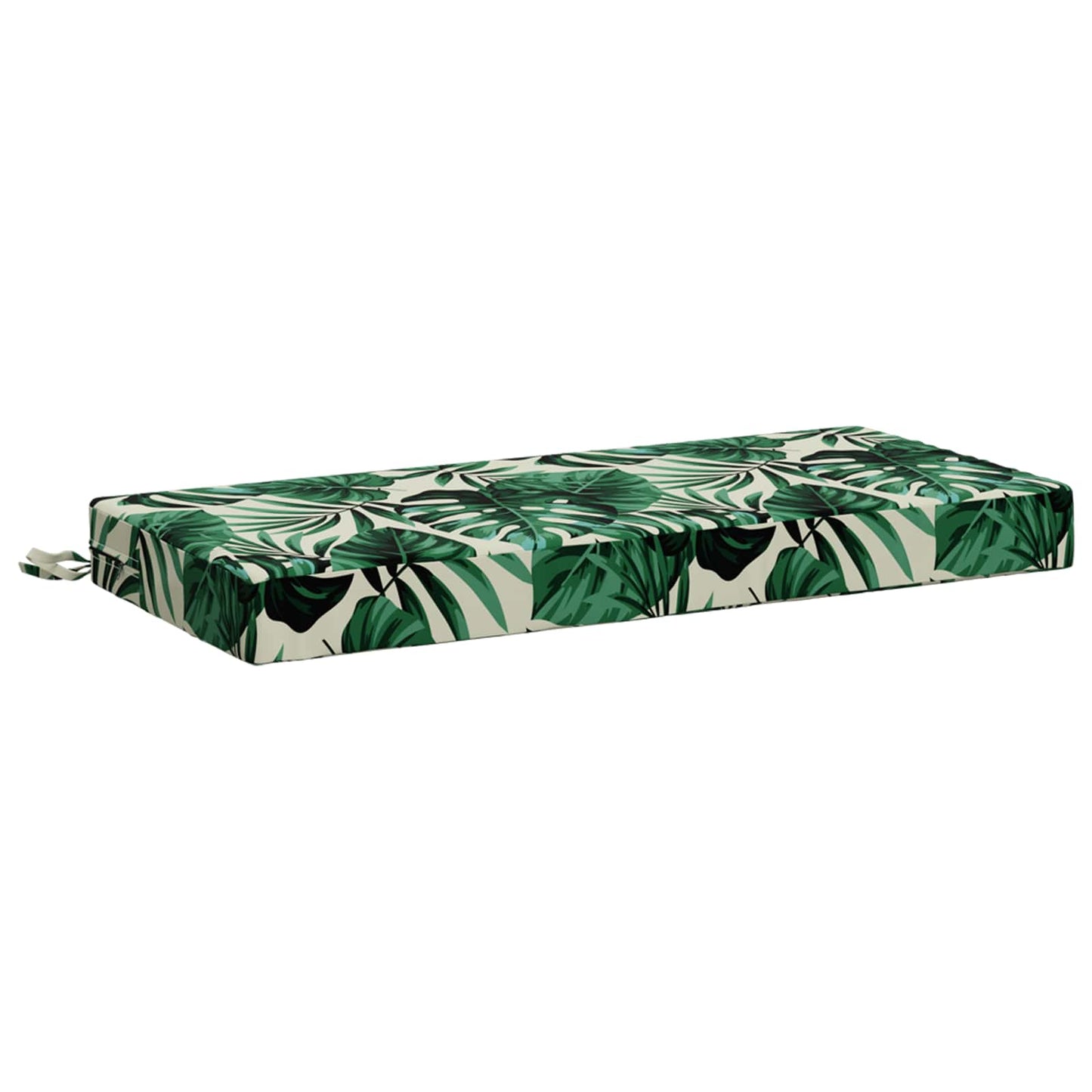 Bænkpude SOEST 100% polyester Bladmønster 60 x 40 x 8 cm