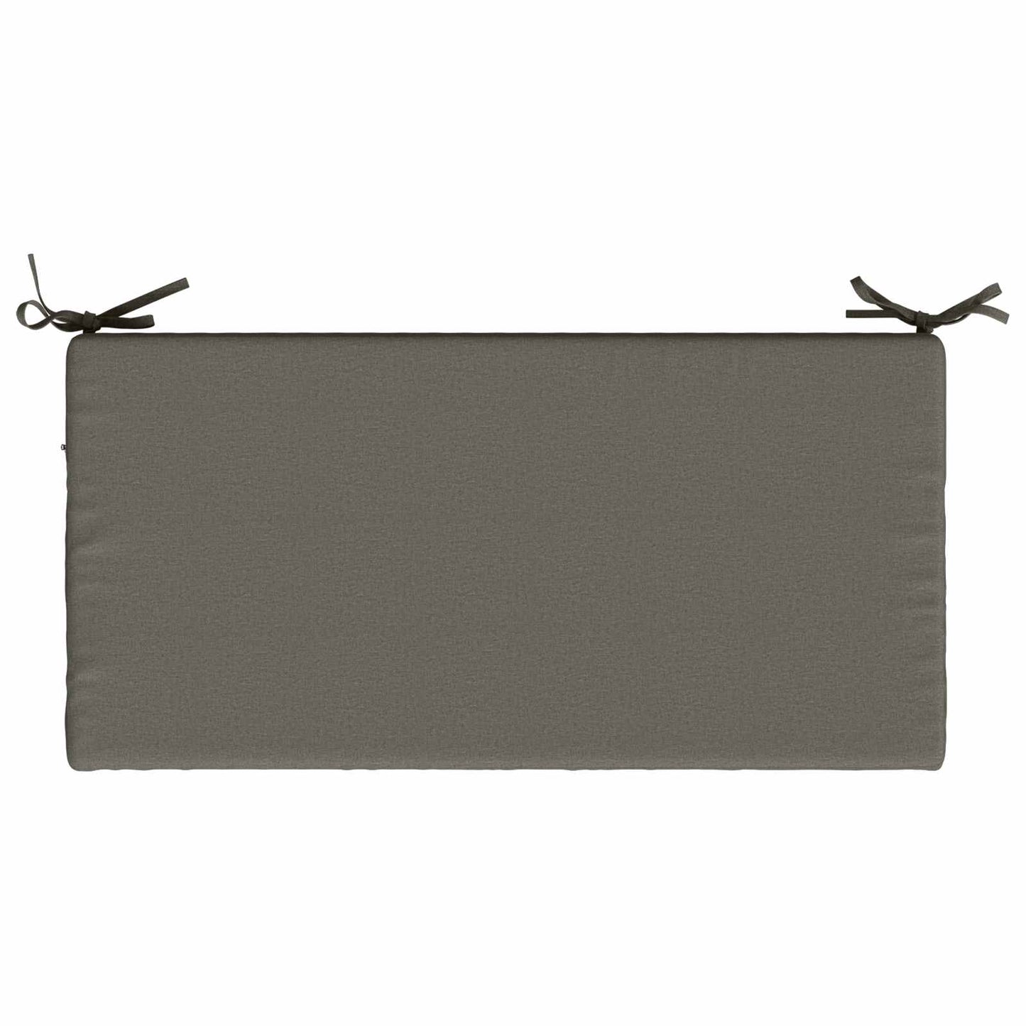 2-delt bænkepude SOEST 2 stk. 100% polyester Grå 80 x 40 x 8 cm