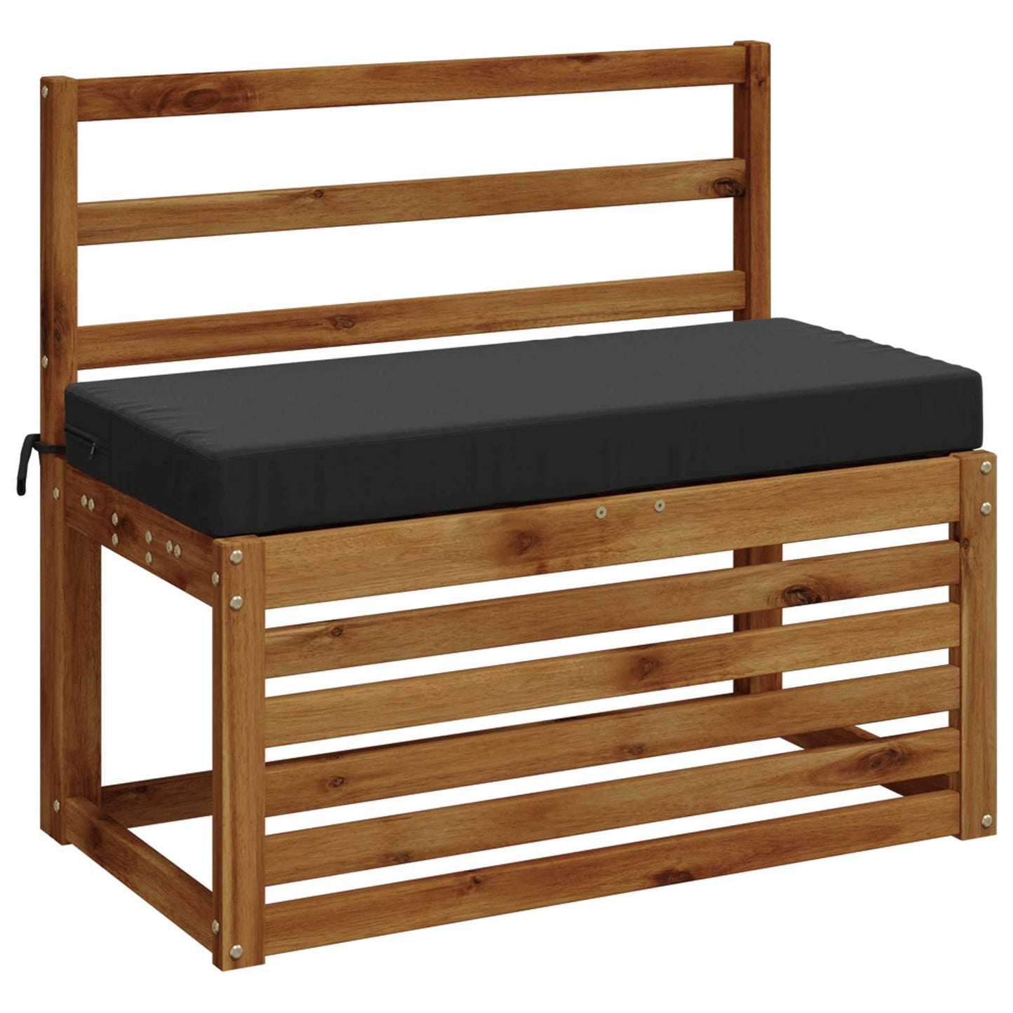 Bænkpude SOEST 100% polyester Antracit 80 x 40 x 8 cm