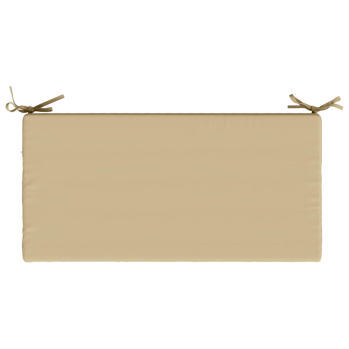 Bænkpude SOEST 100% polyester Beige 80 x 40 x 8 cm