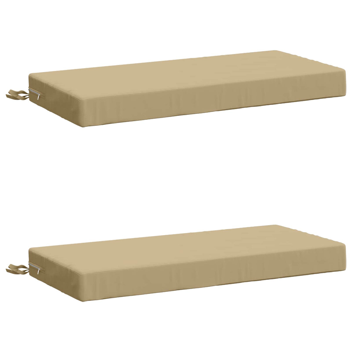 2-delt bænkepude SOEST 2 stk. 100% polyester Beige