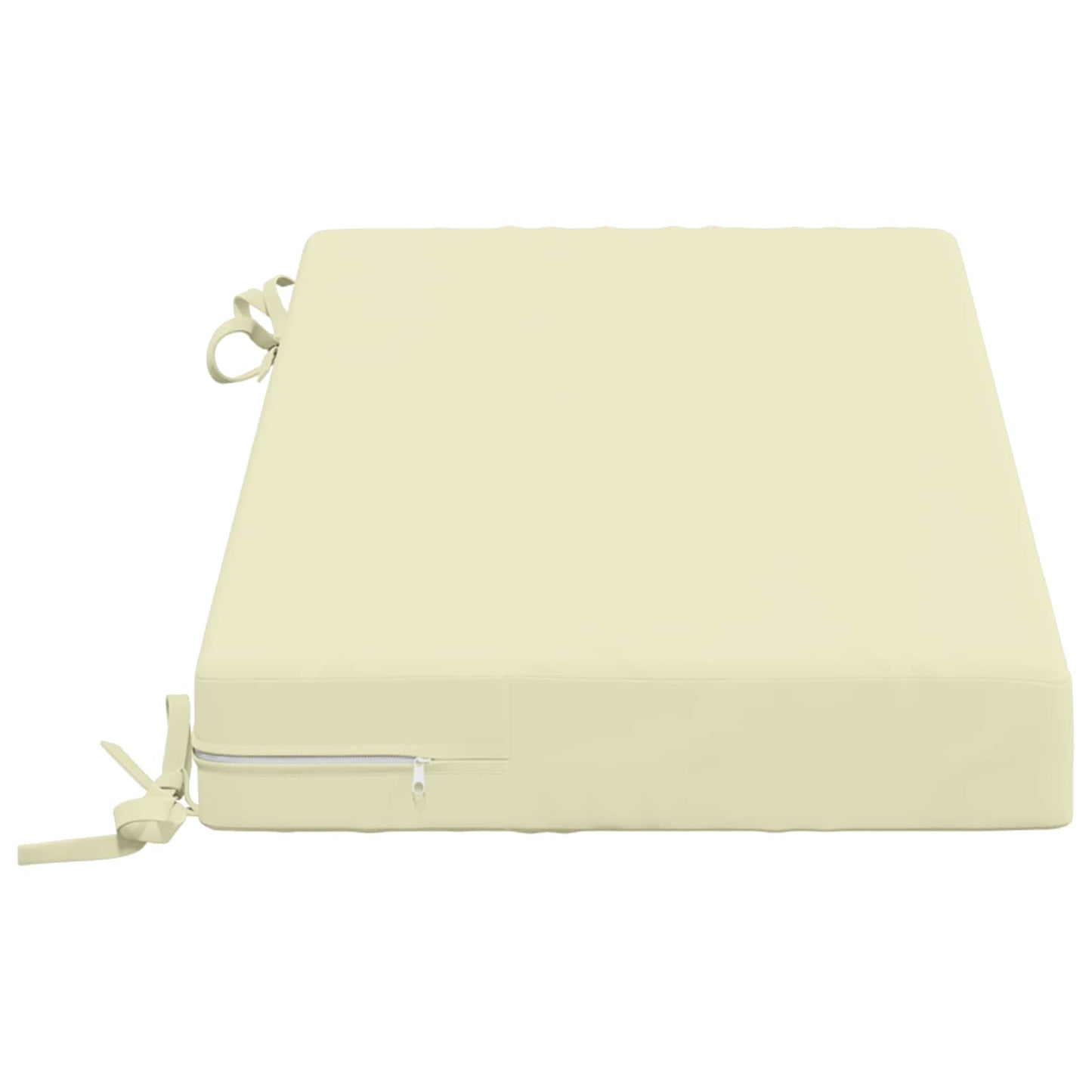 Bænkpude SOEST 100% polyester Cremefarvet 80 x 40 x 8 cm