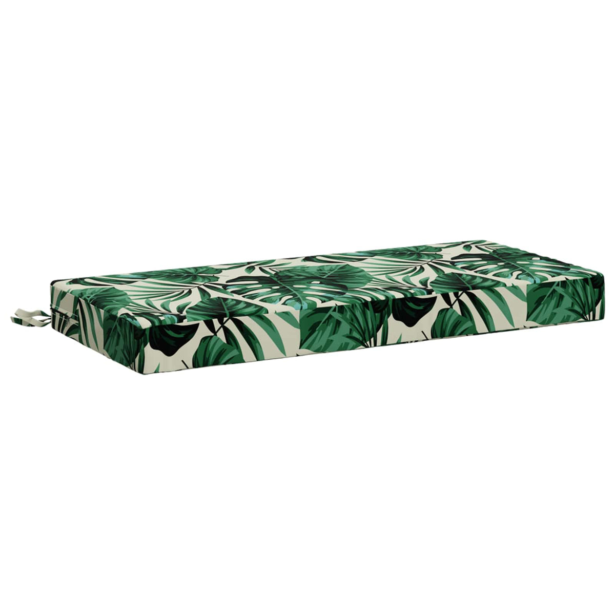 Bænkpude SOEST 100% polyester Bladmønster 80 x 40 x 8 cm