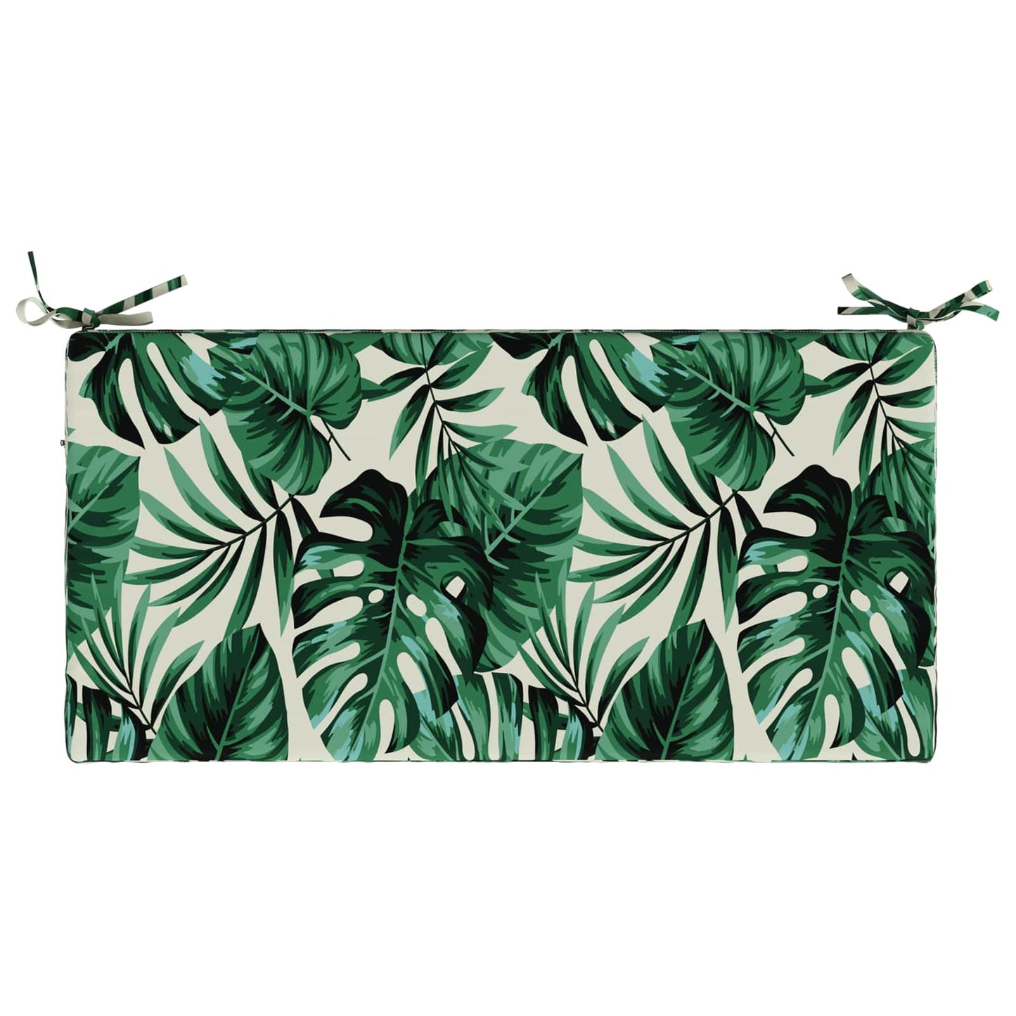 2-delt bænkepude SOEST 2 stk. 100% polyester Bladmønster
