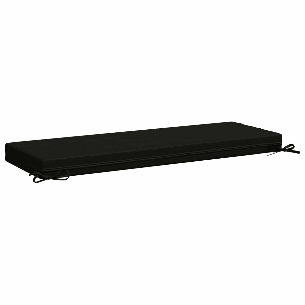 Bænkpude SOEST 100% polyester Sort 100 x 40 x 8 cm