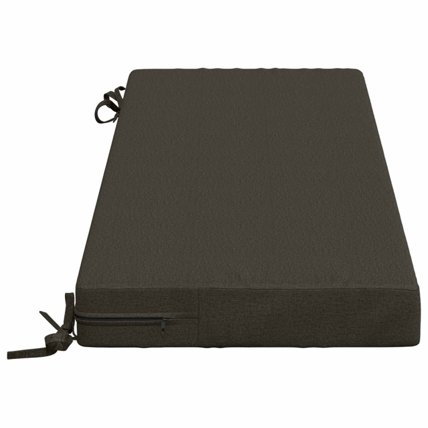 Bænkpude SOEST 100% polyester Antracit 100 x 40 x 8 cm