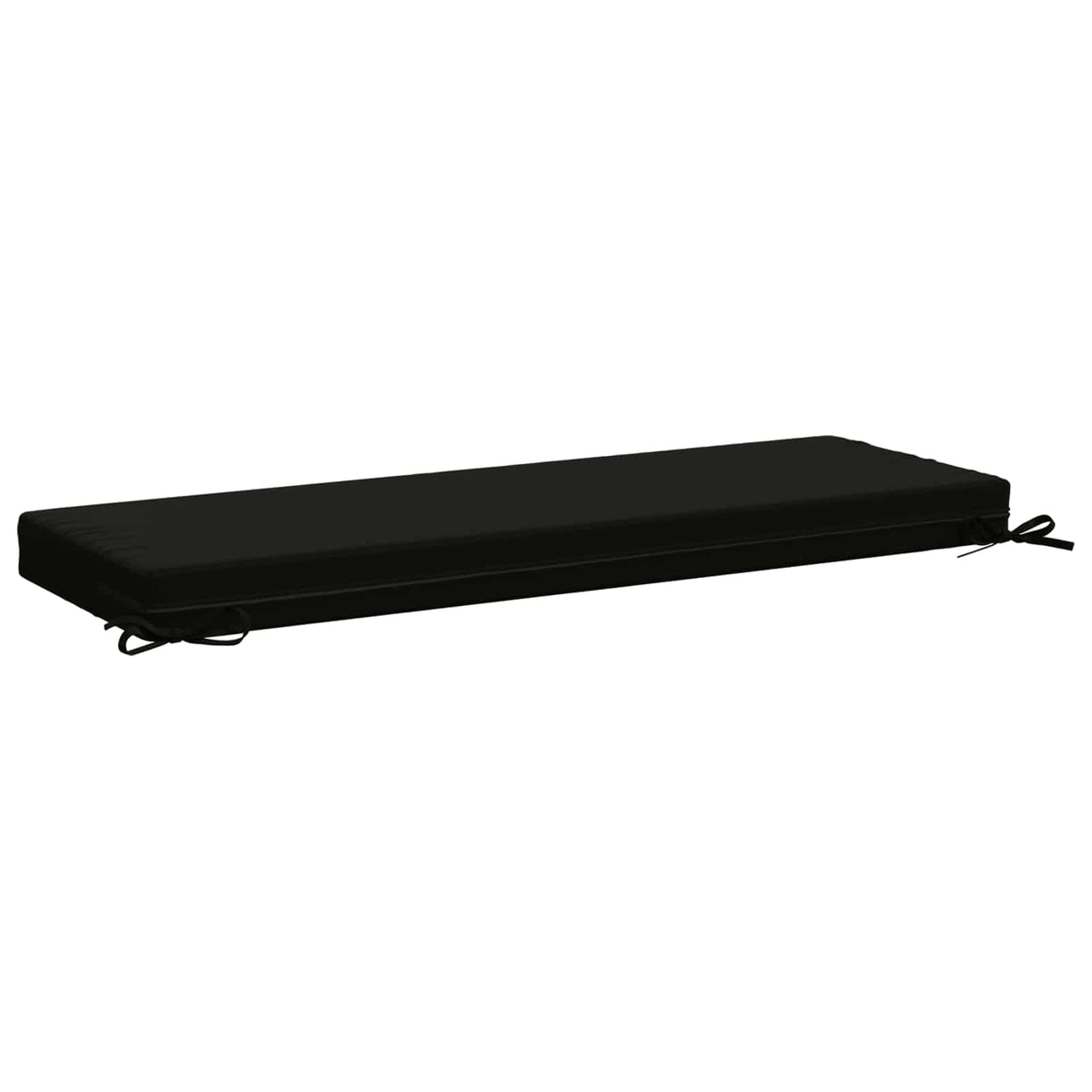 Bænkpude SOEST 100% polyester Sort 100 x 40 x 8 cm