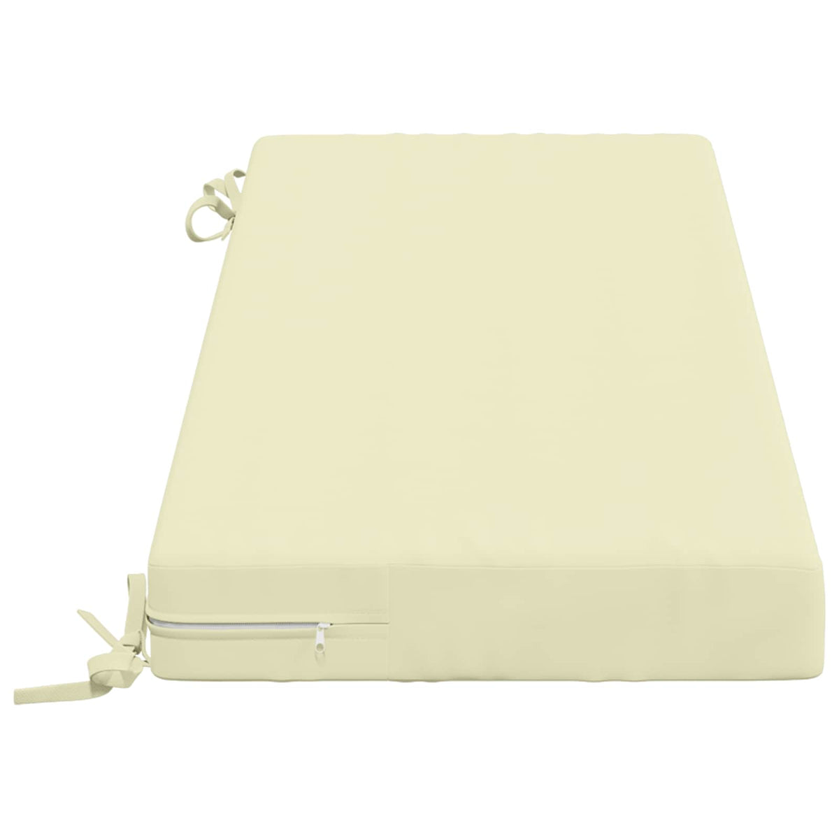 Bænkpude SOEST 100% polyester Cremefarvet 100 x 40 x 8 cm