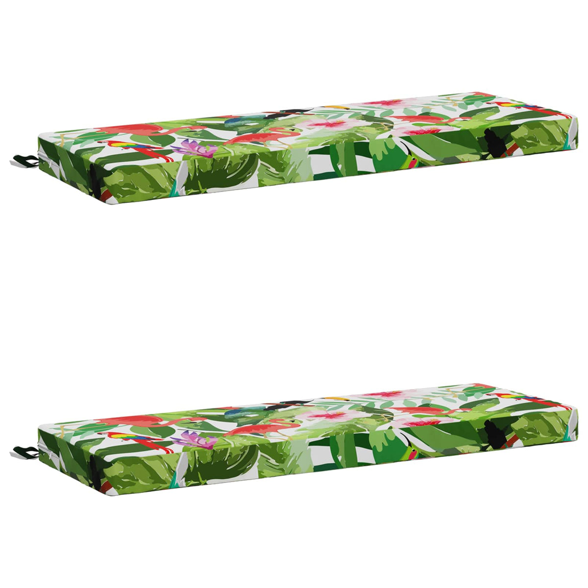 2-delt bænkepude SOEST 2 stk. 100% polyester Flerfarvet