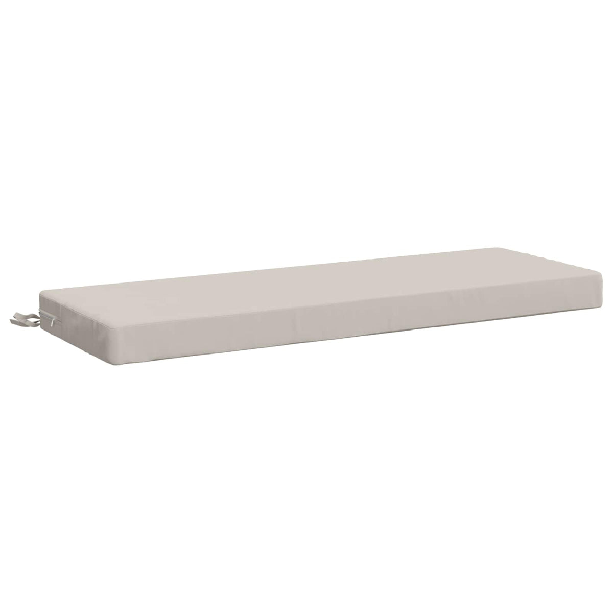 Bænkpude SOEST 100% polyester Hvid 110 x 40 x 8 cm