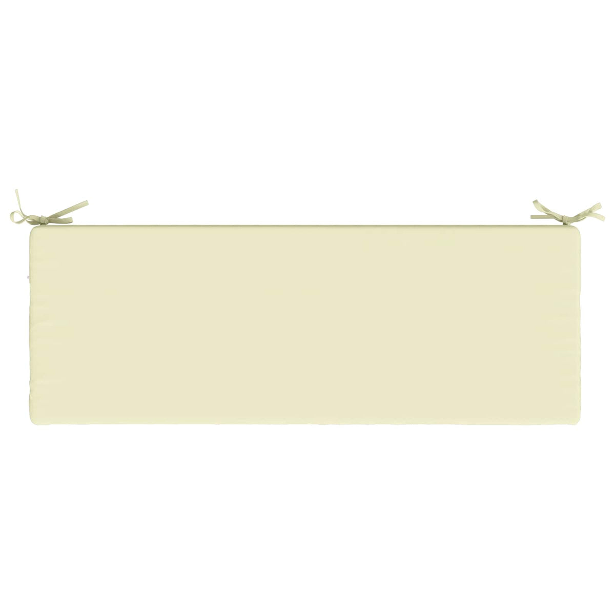 Bænkpude SOEST 100% polyester Cremefarvet 110 x 40 x 8 cm