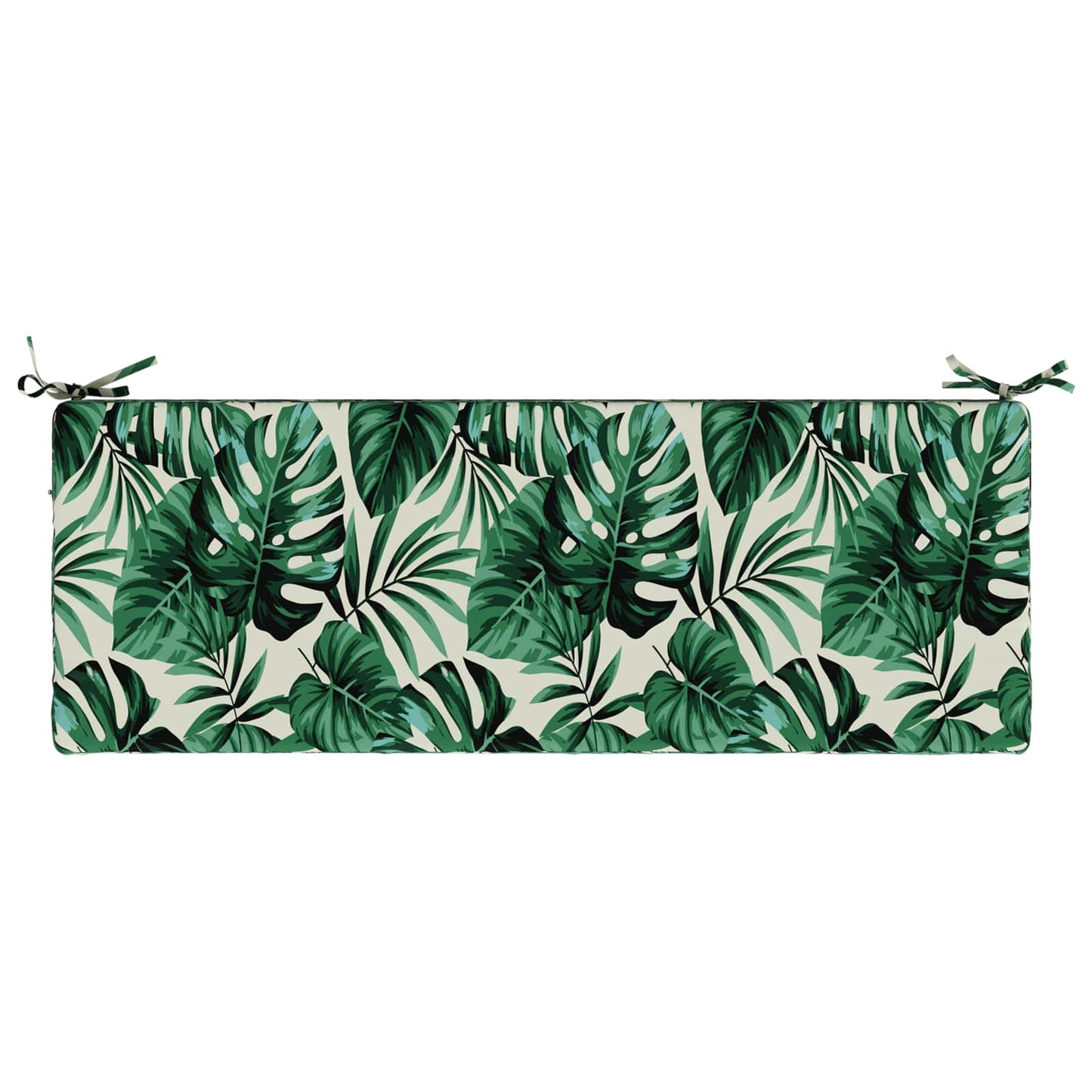 2-delt bænkepude SOEST 2 stk. 100% polyester Bladmønster