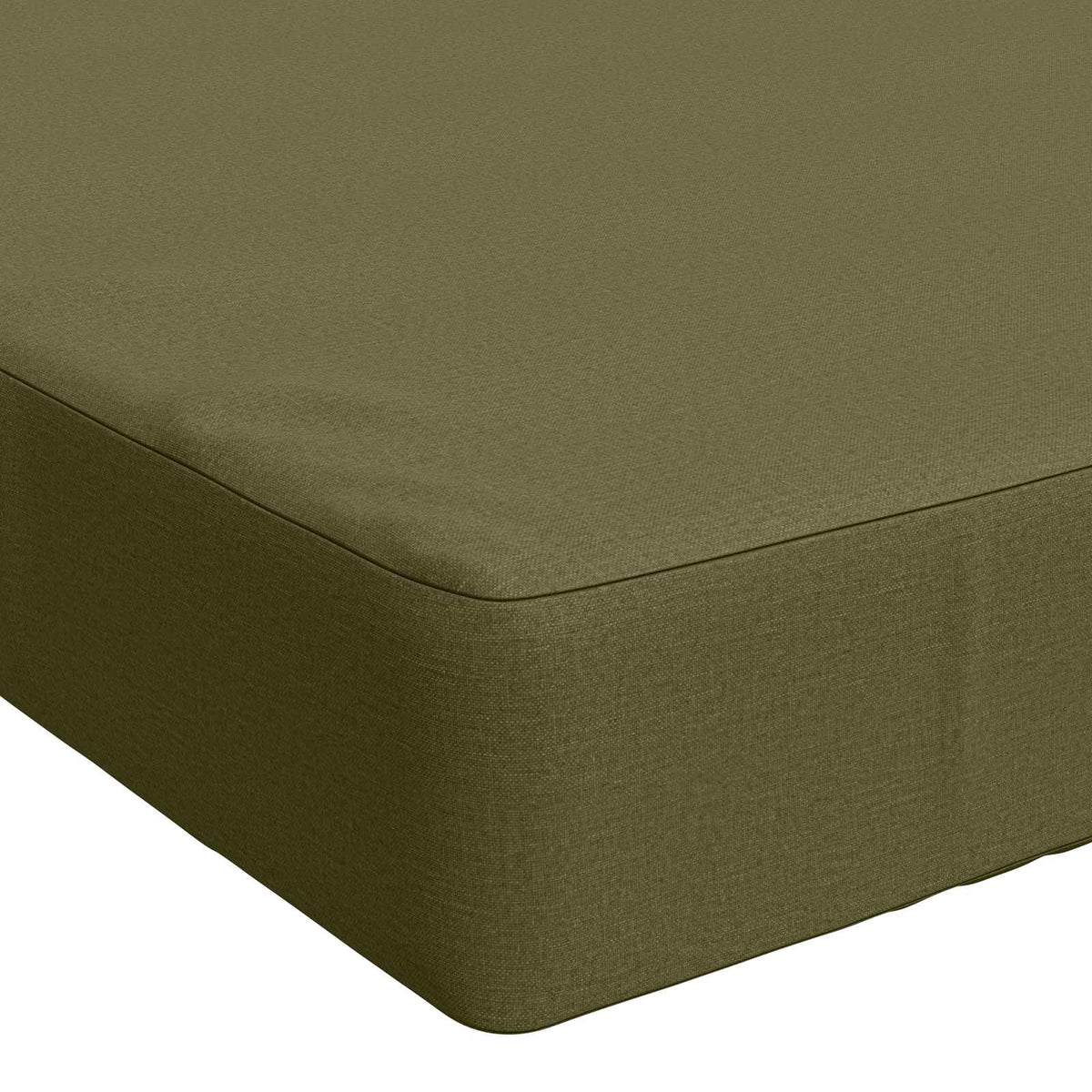 Bænkpude SOEST 100% polyester Olivengrøn 120 x 40 x 8 cm