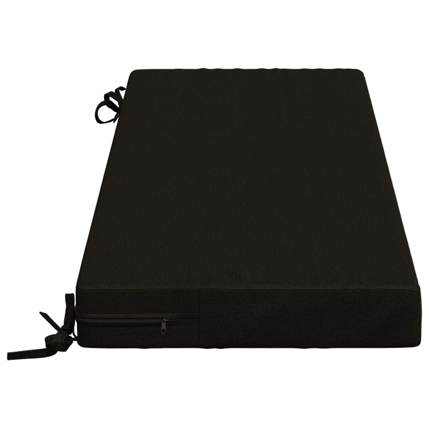 Bænkpude SOEST 100% polyester Sort 120 x 40 x 8 cm