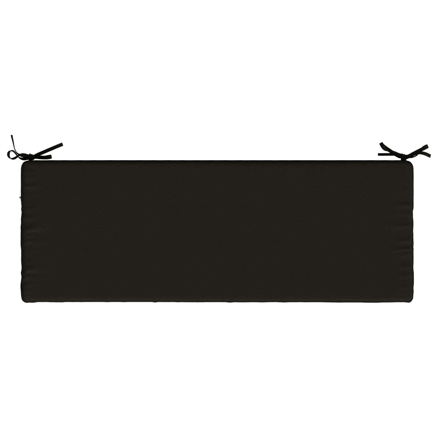 Bænkpude SOEST 100% polyester Sort 120 x 40 x 8 cm
