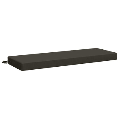 Bænkpude SOEST 100% polyester Antracit 120 x 40 x 8 cm