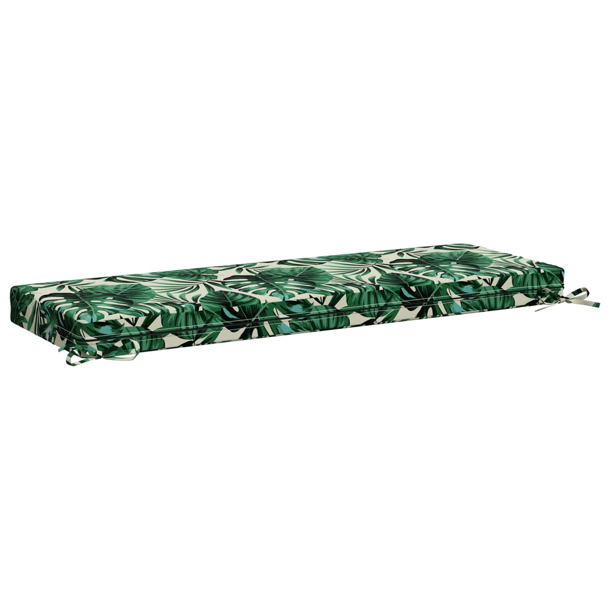 2-delt bænkepude SOEST 2 stk. 100% polyester Bladmønster
