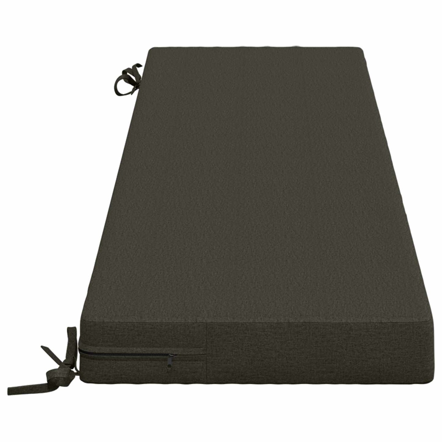 Bænkpude SOEST 100% polyester Antracit 140 x 40 x 8 cm