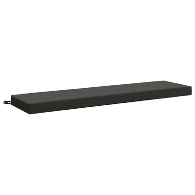 Bænkpude SOEST 100% polyester Antracit 140 x 40 x 8 cm
