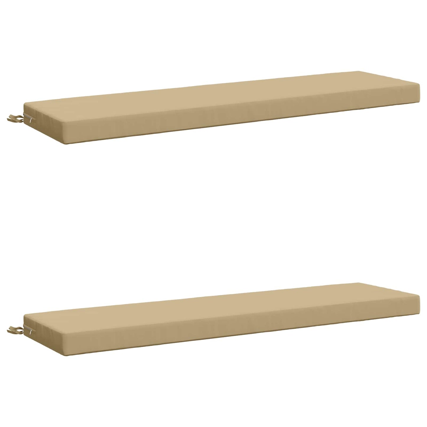 2-delt bænkepude SOEST 2 stk. 100% polyester Beige