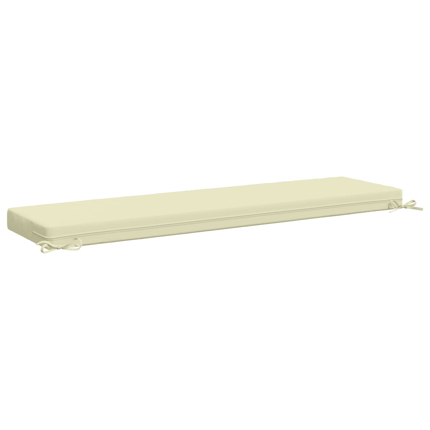 Bænkpude SOEST 100% polyester Cremefarvet 140 x 40 x 8 cm