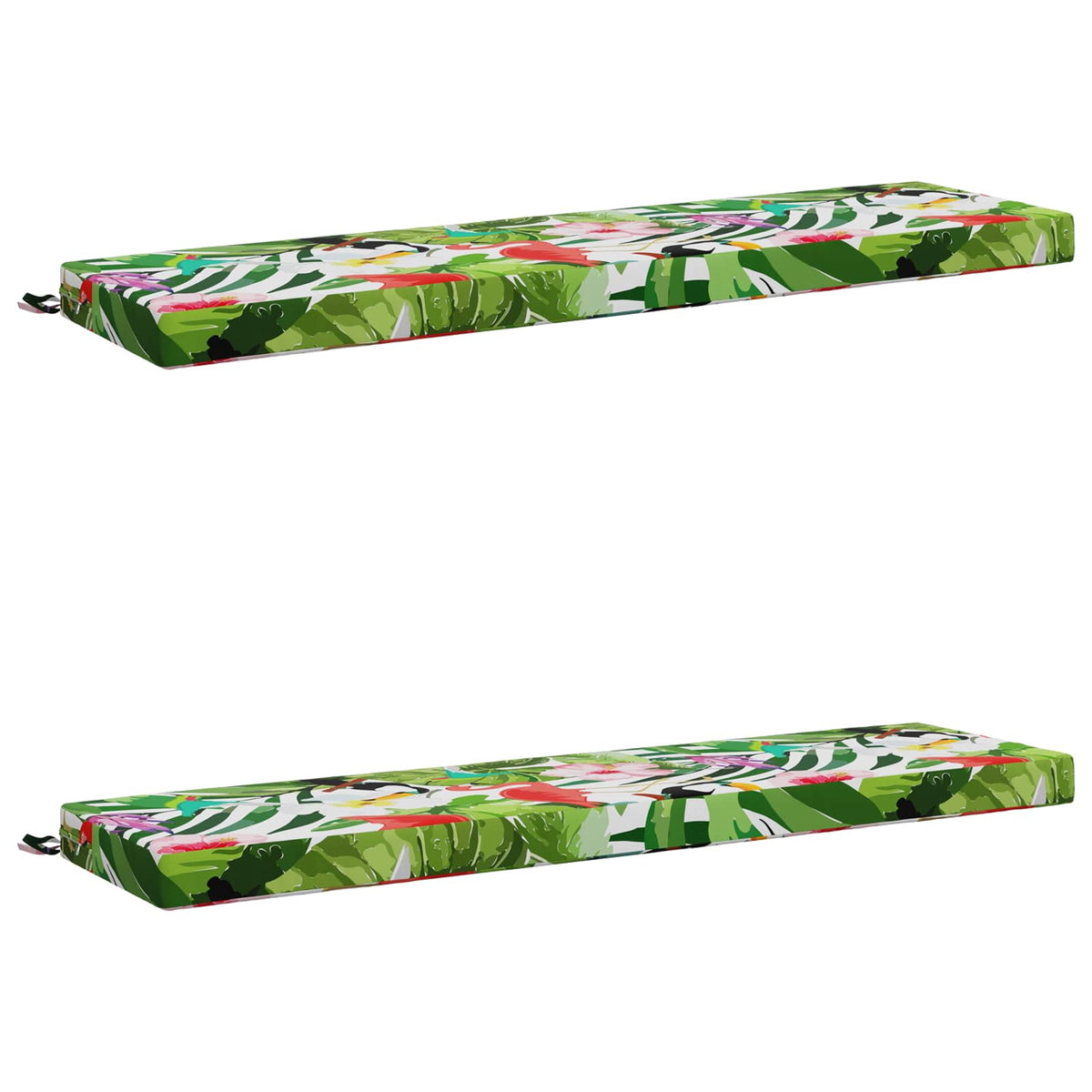 2-delt bænkepude SOEST 2 stk. 100% polyester Flerfarvet