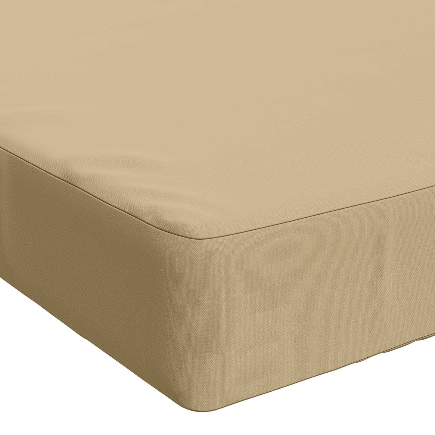 Bænkpude SOEST 100% polyester Beige 150 x 40 x 8 cm