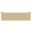 Bænkpude SOEST 100% polyester Beige 150 x 40 x 8 cm