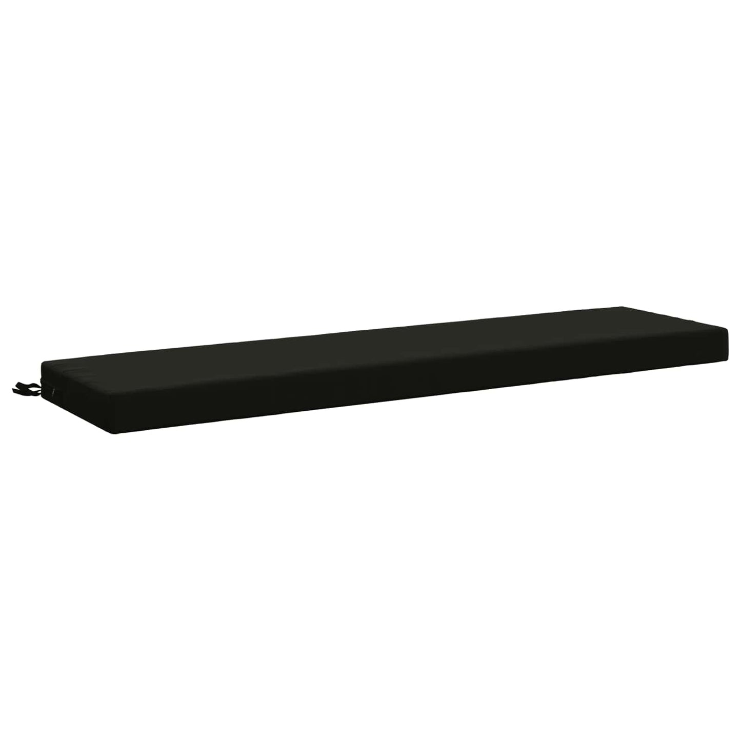 2-delt bænkepude SOEST 2 stk. 100% polyester Sort