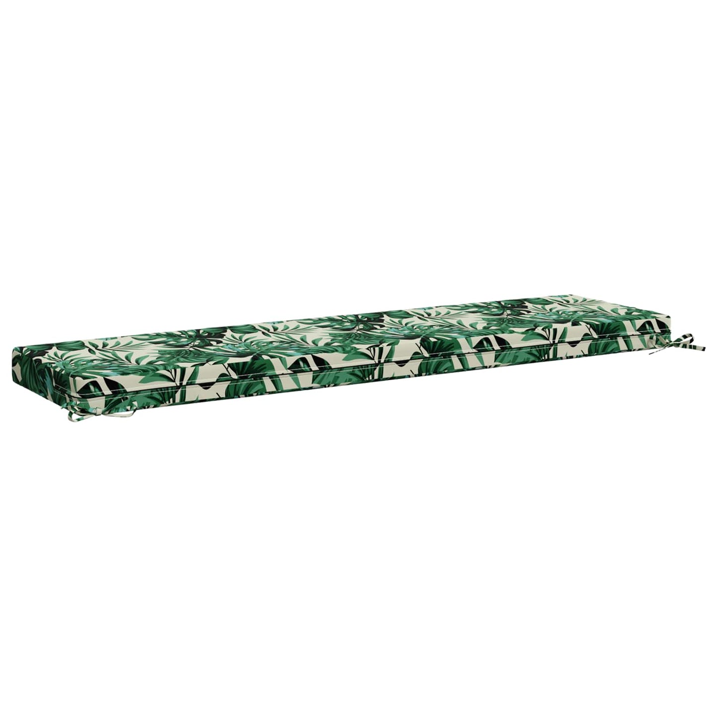 Bænkpude SOEST 100% polyester Bladmønster 150 x 40 x 8 cm