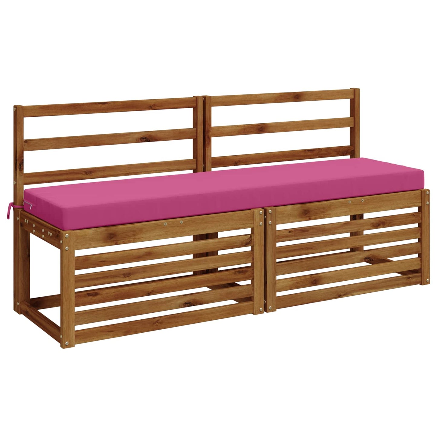 Bænkpude SOEST 100% polyester Lyserød 150 x 40 x 8 cm