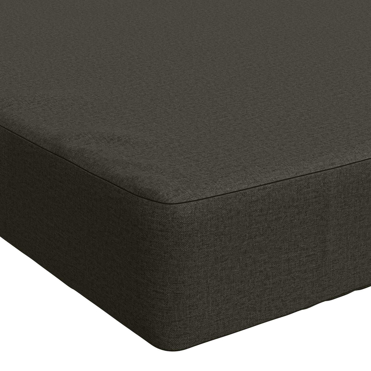 Bænkpude SOEST 100% polyester Antracit 160 x 40 x 8 cm