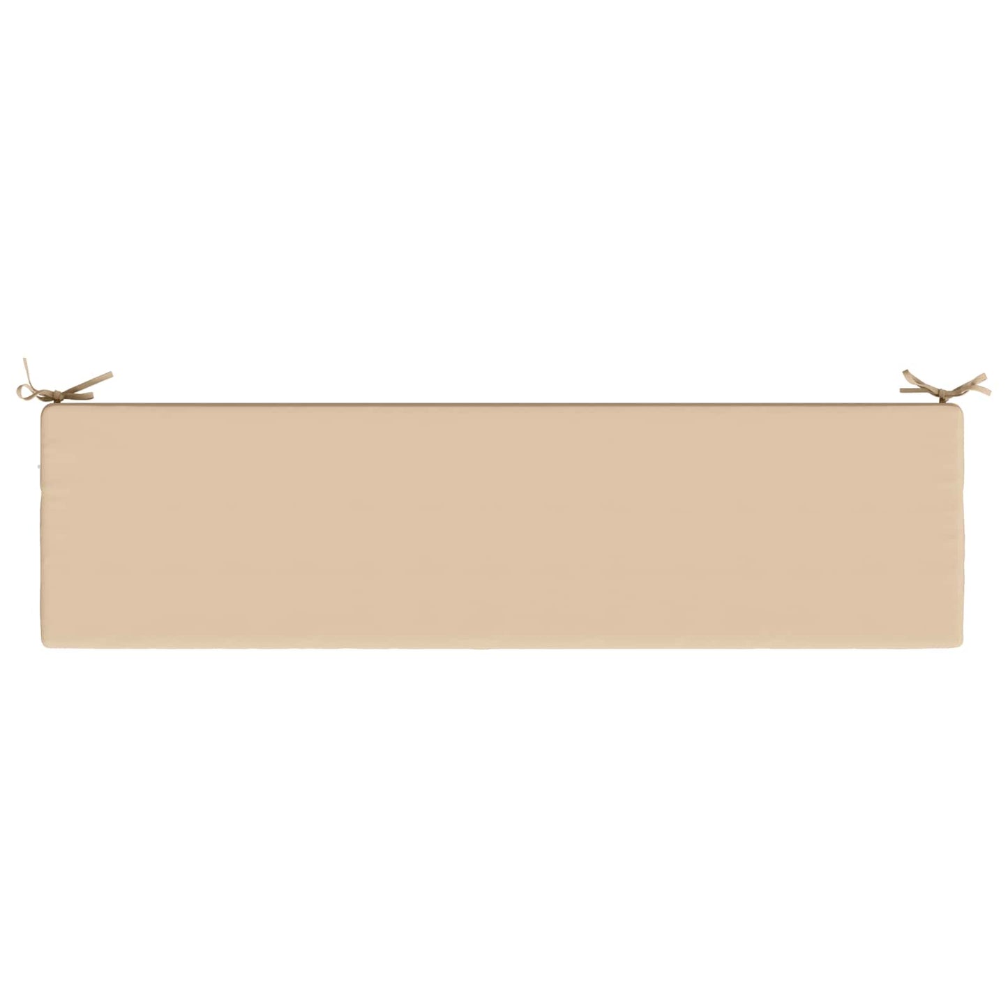 Bænkpude SOEST 100% polyester Cremefarvet 160 x 40 x 8 cm