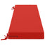 Bænkpude SOEST 100% polyester Rød 160 x 40 x 8 cm