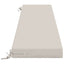 Bænkpude SOEST 100% polyester Hvid 170 x 40 x 8 cm