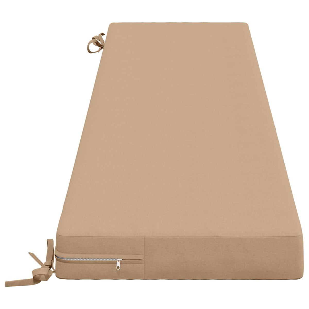 Bænkpude SOEST 100% polyester Sandfarvet 170 x 40 x 8 cm